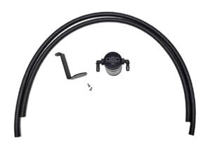 J&L Oil Separator 3.0 Passenger Side, Black Anodized – 3109P-B