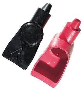 Ancor – Battery Terminal Boot,  Wing Nut Style – For #4-#2 (1 Ea. Red and Black) – 260350