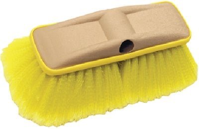 Starbrite – Soft Premium Wash Brush With Bumper (Yellow) – 8″ – 40161
