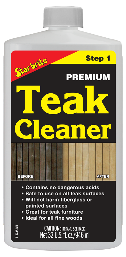 Starbrite – Premium Teak Cleaner – Step 1 – 32 oz. – 81432