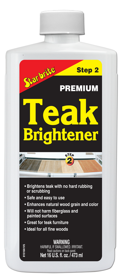 Starbrite – Premium Teak Brightener – Step 2 – 16 oz. – 81516