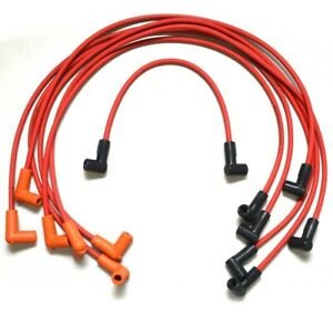 Mercury Mercruiser – Spark Plug Wire Kit – Red – Fits GM V-6 262 CID Engines with Delco HEI Ignition – 84-816608Q82