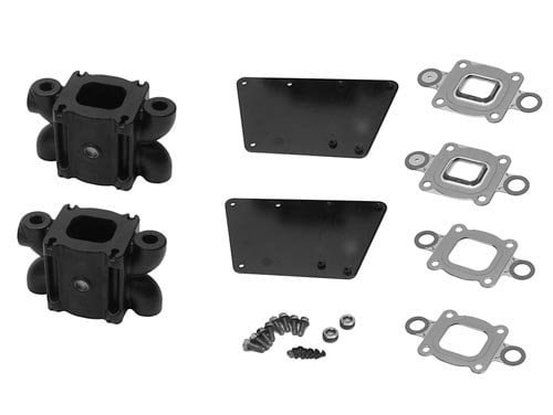 Mercury Mercruiser – 4.7″ Riser Kit – Standard Cooling – Fits 2004-2016 MCM/MIE V-6 & V-8 Non-EC Engines – 866208A02