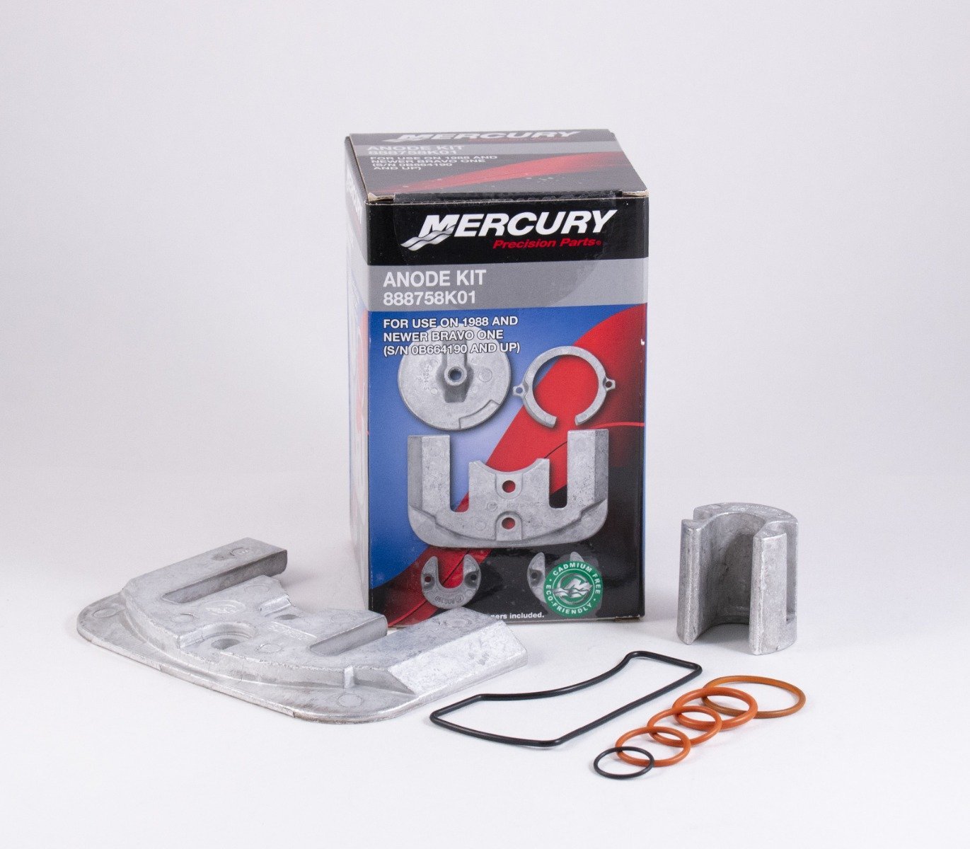 Mercury Bravo One Mercruiser 100 Hour Service Kit – 8M0147056 – 1988-Current