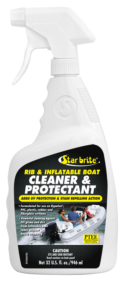 Starbrite – RIB & Inflatable Boat Cleaner & Protector with PTEF – 32 oz – 97232
