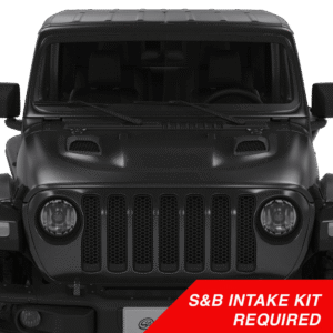 Air Hood Scoops For Jeep Wrangler Rubicon / Gladiator (S&B Intake Required) – AS-1014