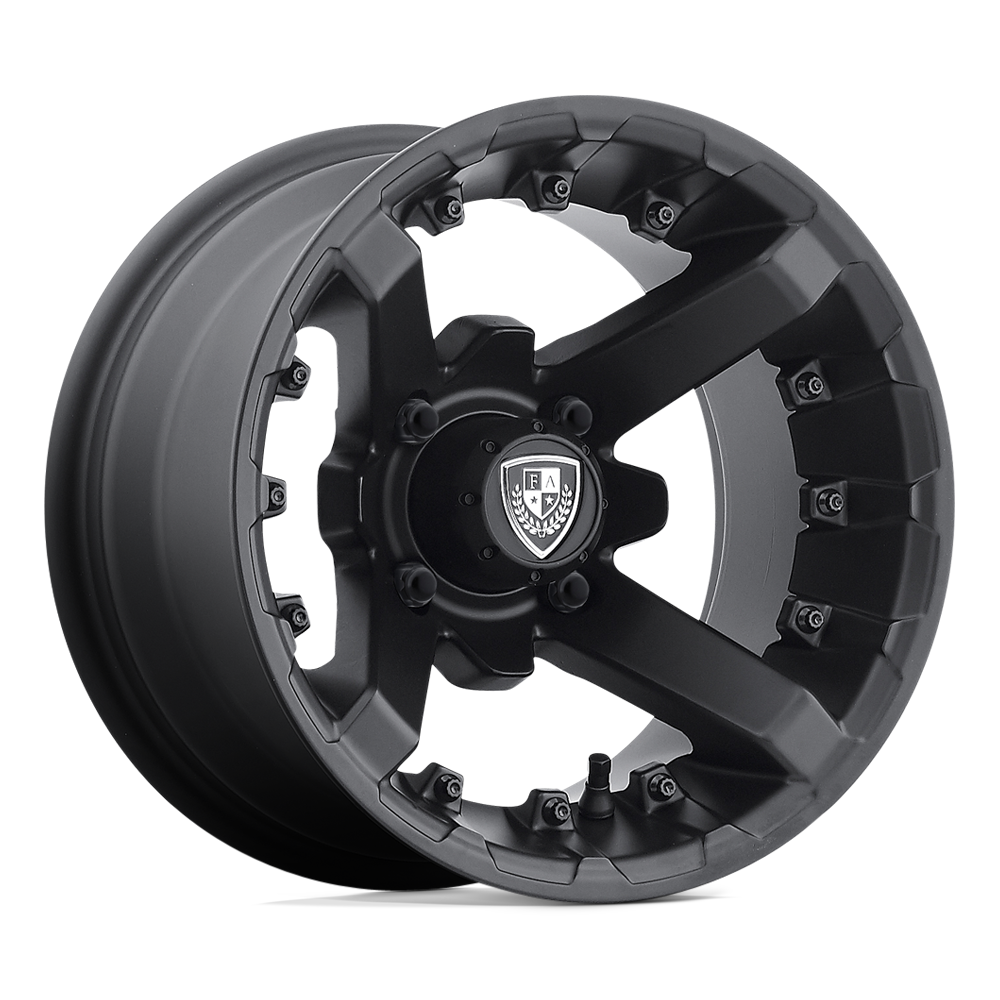 BATTLE UTV 12X7 FLAT BLACK -47MM