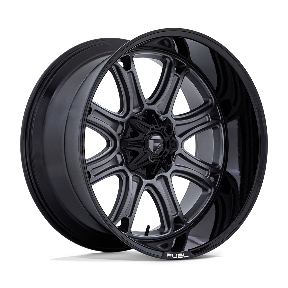 DARKSTAR 24X12 8X6.5 125 -44 M-GMTL BLK