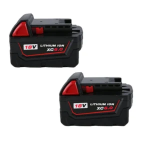 Milwaukee M18 6.0Ah Battery Replacement – 2 Pack | Extended Runtime