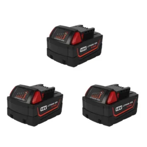 Milwaukee M18 18V 5Ah Battery 3-Pack | High Output Lithium-Ion