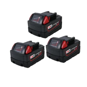 Milwaukee M18 4.0Ah Battery Replacement (3-Pack) | 48-11-1840 Compatible