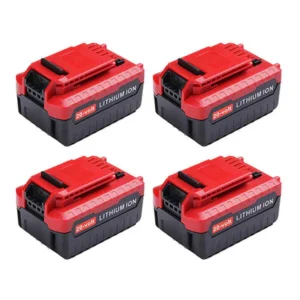 Porter Cable 20V 5Ah Battery Replacement PCC685L (4-Pack) – Extended Runtime