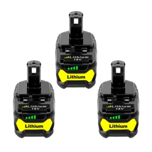 Ryobi 18V 4.0Ah Battery Replacement (3-Pack) | P104 Battery Upgrade