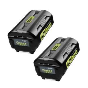 Ryobi 40V 8.0Ah Battery Replacement 2-Pack | OP4026 Lithium-ion Battery