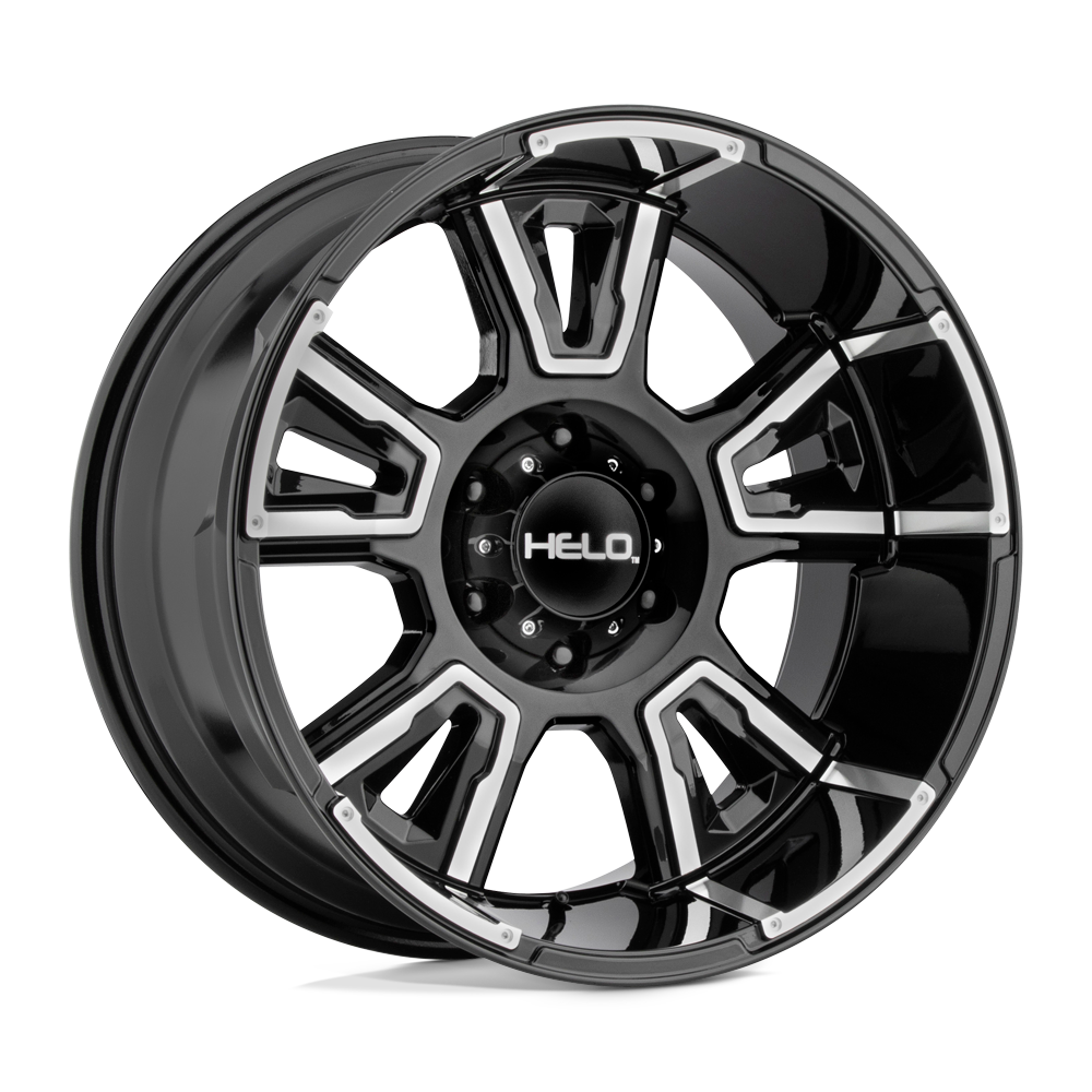 HE914 20X10 6X135 G-BLK MACH -18MM