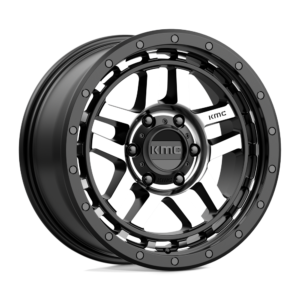 KM540 18X8.5 6X120 S-BLK MACH 18MM