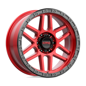 KM544 17X8.5 6X5.5 C-RED BLK-LP 00MM