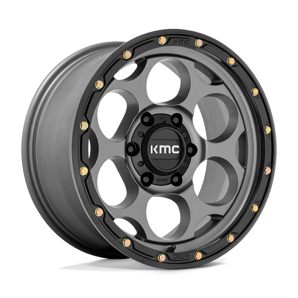 KM541 17X9 6X5.5 S-GRY BLK-LP -12MM