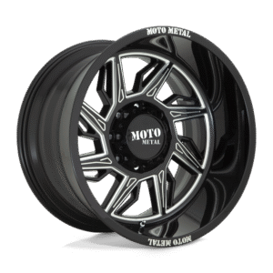 MO997 20X10 6X135 G-BLK MILL -18MM LEFT