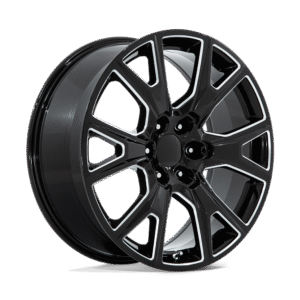 PR199M 22X9 6X5.5 78.1 G-BLK MILL 28MM