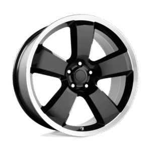 PR119B 22X9 5X115 71.5 G-BLK MACH-LP 18