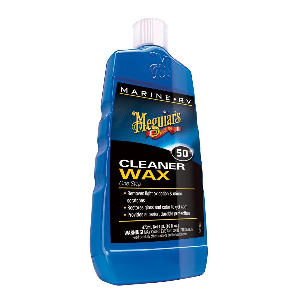 Meguiar’s – #50 Boat/RV Cleaner Wax – Liquid – 16 oz. – Case of 6 – M5016CASE