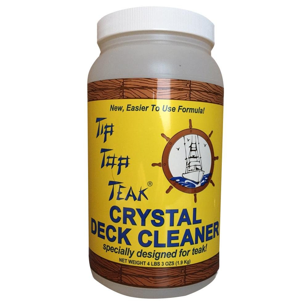 Tip Top Teak Tip Top Teak Crystal Deck Cleaner – Half Gallon (4lbs 3oz) – *Case of 6* – TC 2001CASE