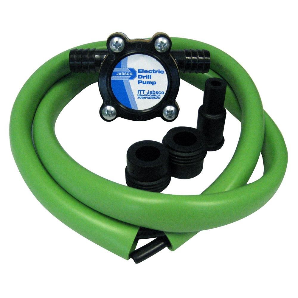 Jabsco – Drill Pump Kit – w/ 3′ x 1/2″ Hose – 17215-0000