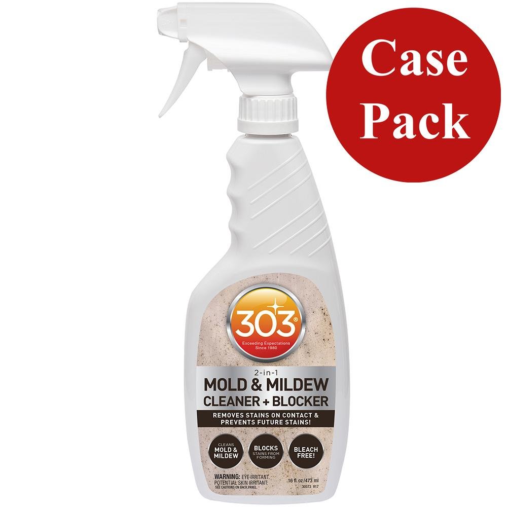303 Products – Mold & Mildew Cleaner & Blocker with Trigger Sprayer – 16oz *Case of 6* – 30573CASE
