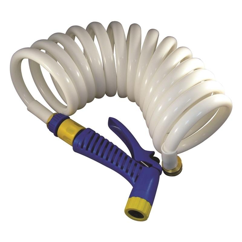 Marpac – COILED HOSE With Nozzel – 1/2″ x 15′ – PV739751