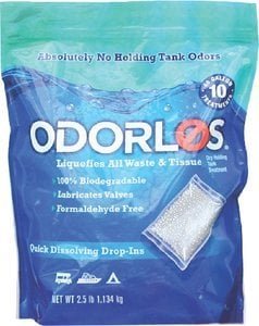 Valterra – Odorlos Holding Tank Treatment – 4 oz. – 10-Pack – V77020