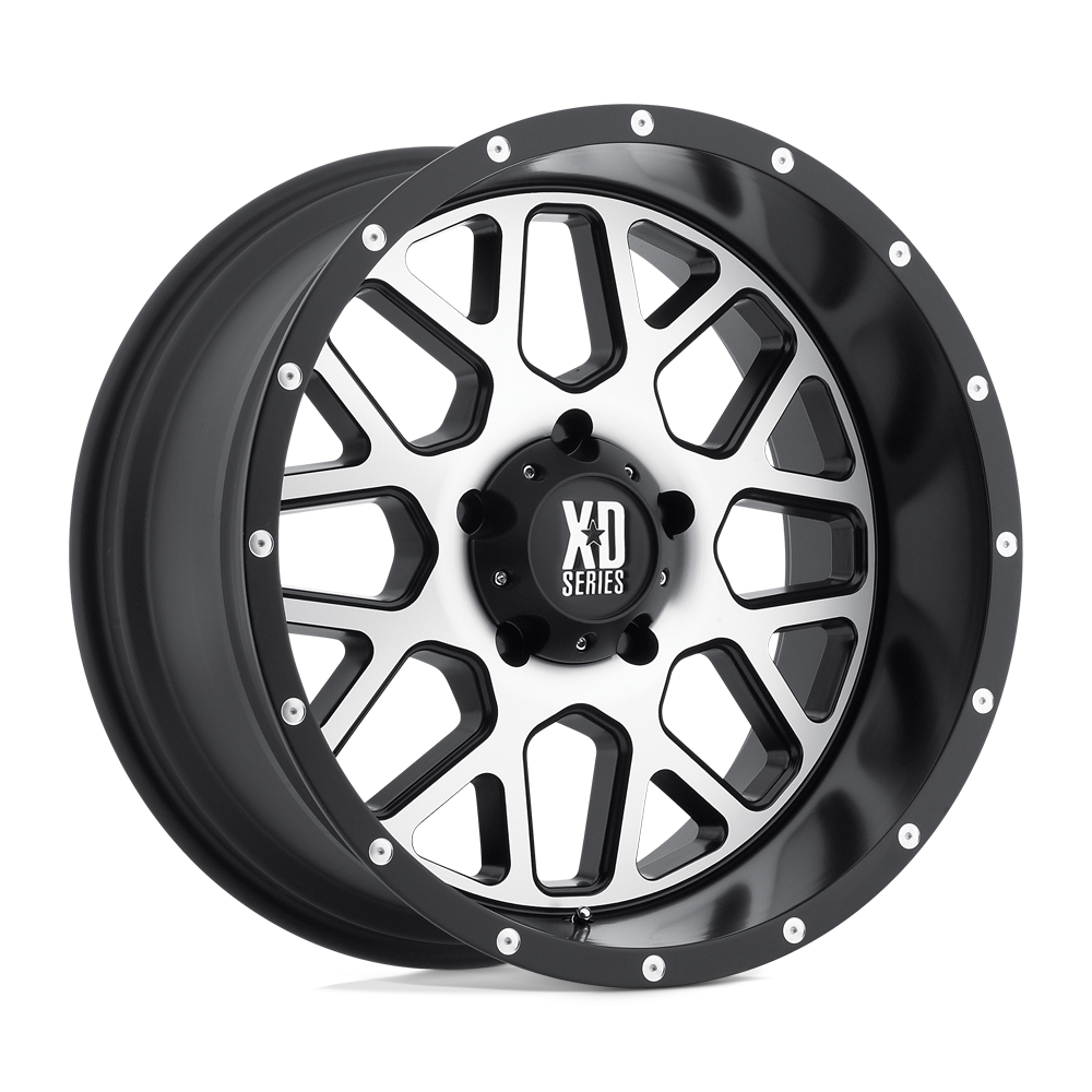 XD820 16X7 6X130 S-BLK MACH 42MM