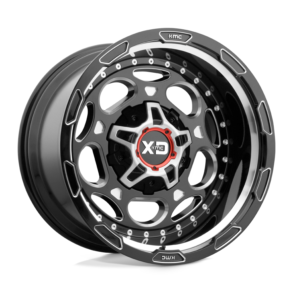 XD837 20X12 6X135/5.5 G-BLK MILL -44MM