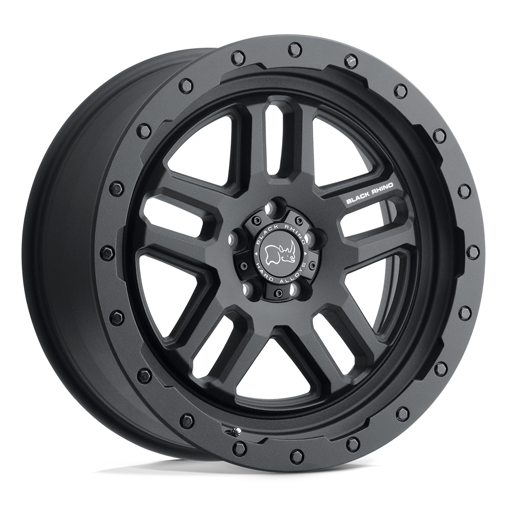 BR BARSTOW 17X8 6X130 +52 84 TXT M-BLK