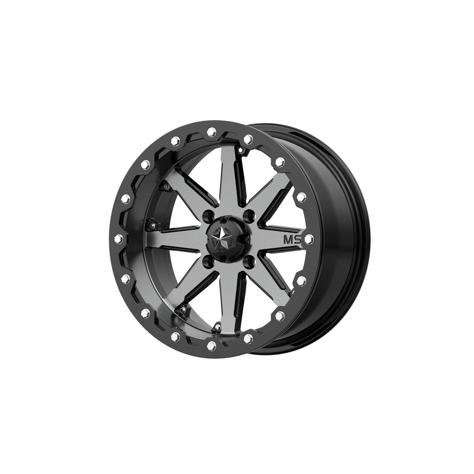 LOK UTV 14X7 4X137 CHARCOAL TINT 00MM