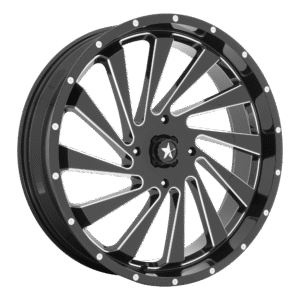 BLADE UTV 20X7 4X137 112 G-BLK-MILL +0