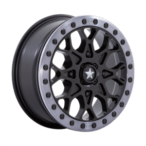 PORTAL UTV BL 15X6 4X110 S-BLK GRY +38