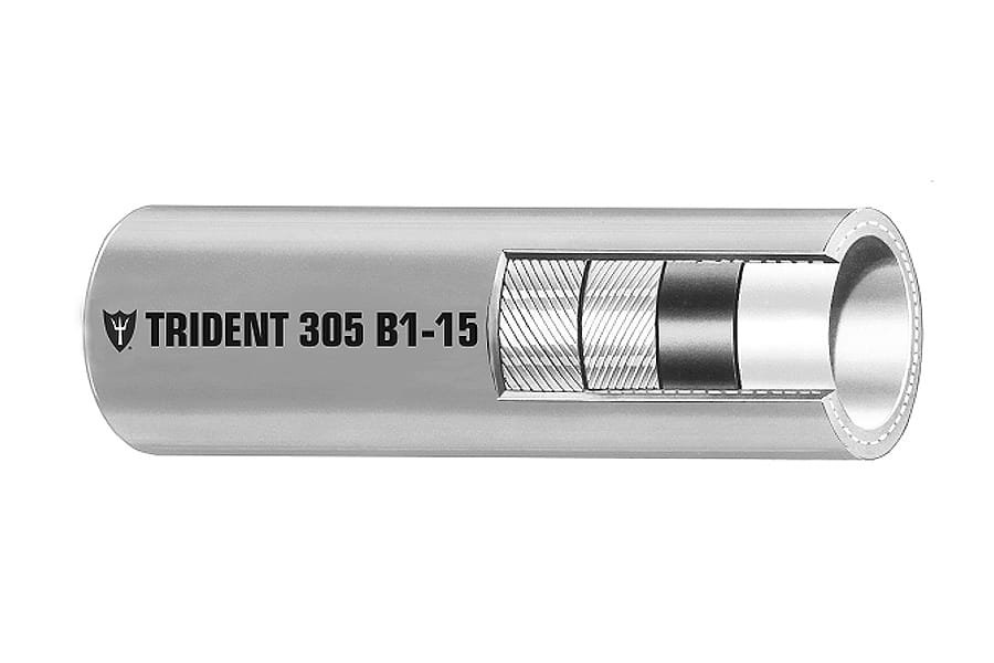 Trident hose – Barrier Lined B1-15 Low Perm Fuel Line – 1/4″ x 50′ – 3050146