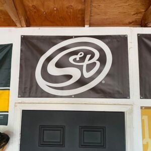 S&B Filters Premium Vinyl Garage / Shop Banner (3′ W x 2′ H) – AM0224-01