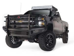 2015-2019 Chevy HD Front Ranch Bumper w/ Full Guard (2500 – 3500) w/ Tow Hooks