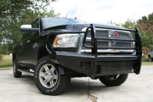 2010-2018 Dodge HD Front Ranch Bumper w/ Full Guard (2500 – 3500) w/ Tow Hooks