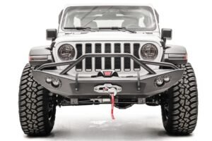 2018;2019-2023 Jeep JL Lifestyle Winch Bumper w/ Pre-runner Guard; Gladiator JT Lifestyle Winch Bumper w/ Pre-runner Guard