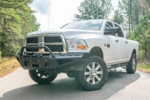 2010-2018 Dodge Ram 2500-5500 Red Steel Front Bumper