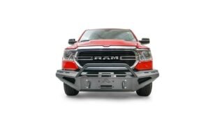 2019-2024 Dodge RAM 1500 Red Steel Front Bumper