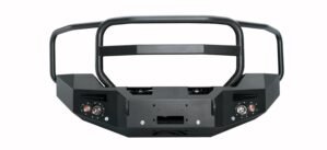 2015-2019 GMC HD 2500-3500 SENSOR Winch Bumper w/ Full Grill Guard