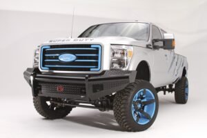 2011-2016 Ford Super Duty Front Ranch Bumper w/ No Guard (F250 – F550) w/ Tow Hooks