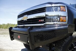 2015-2019 Chevy HD Front Ranch Bumper w/ No Guard (2500 – 3500) w/ Tow Hooks