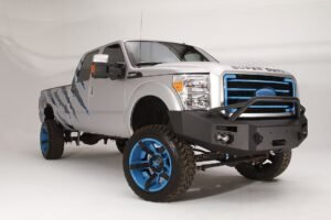 2005-2007 Ford Super Duty Winch Bumper w/ Pre-runner Grill Guard
