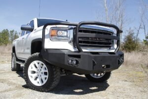 2014-2015 GMC 1500 Winch Bumper w/ Full Grill Guard