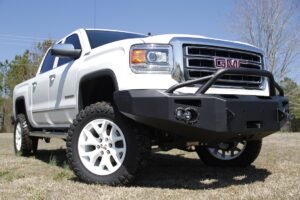 2014-2015 GMC 1500 Winch Bumper w/ Pre-runner Grill Guard